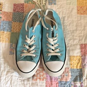 Turquoise Converse Chuck Taylors